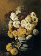 Chrysanthemums in a Canton Vase Hirst, Claude Raguet